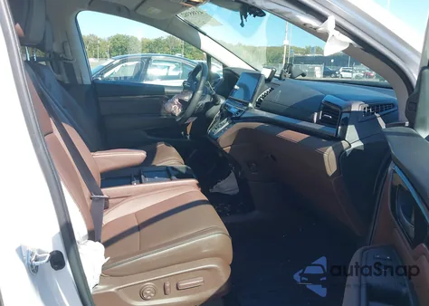 2025 Honda Odyssey Touring из США, поврежденный, VIN 5FNRL6H83SB047488